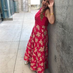 Traditional wedding guest dress for Indian wedding